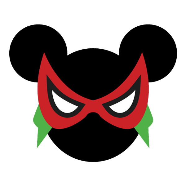 Mickey Mouse Superhero Mask Head Silhouette Vector PNG Download - Free Cartoon Vector PNG SVG AI EPS Download