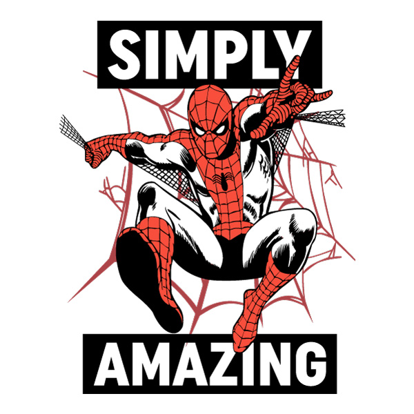 Spider-Man Web-Swinging Retro Comic Style Full Body Vector PNG AI SVG - Premium Cartoon Vector PNG SVG AI EPS Download