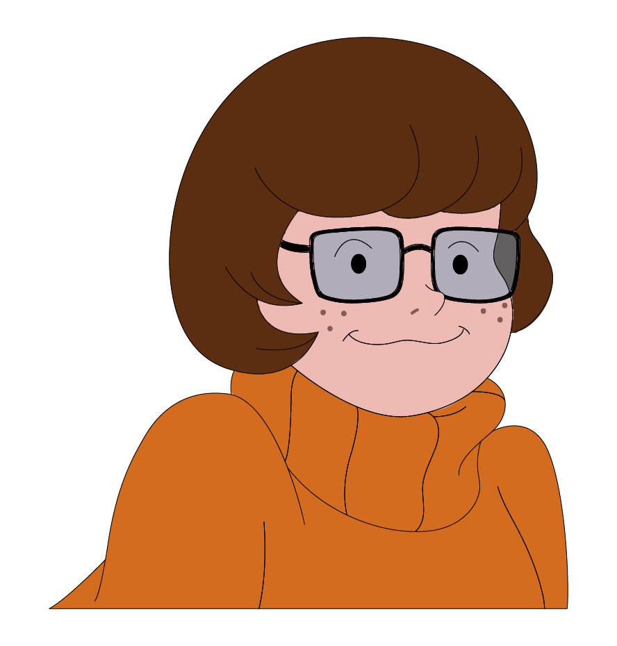 Velma Dinkley Scooby-Doo PNG Download & Vector File (AI, EPS, SVG, PDF) - Free Cartoon Vector PNG SVG AI EPS Download
