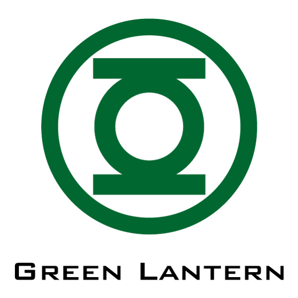 Green Lantern Logo Minimalist Emblem Vector PNG Download - Free Cartoon Vector PNG SVG AI EPS Download