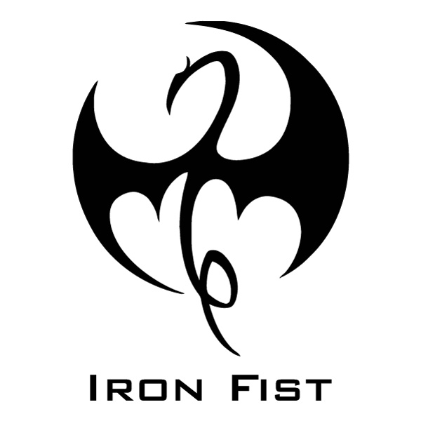 Iron Fist Dragon Logo Minimalist Silhouette Vector PNG Download - Free Cartoon Vector PNG SVG AI EPS Download