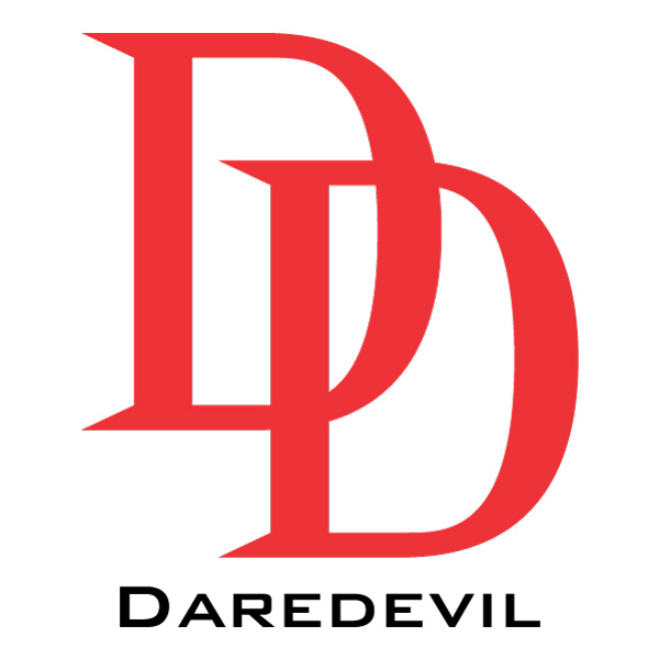 Red Daredevil Logo Interlocking DD Flat Vector PNG Download - Free Cartoon Vector PNG SVG AI EPS Download