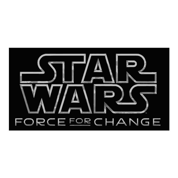 Star Wars Force For Change Chrome Logo Vector PNG SVG Download - Free Cartoon Vector PNG SVG AI EPS Download
