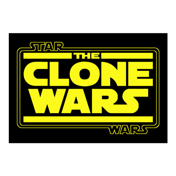 Star Wars The Clone Wars Logo Vector PNG SVG Clipart Download - Free Cartoon Vector PNG SVG AI EPS Download