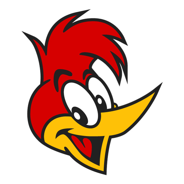 Woody Woodpecker Head Cartoon Vector Clipart PNG Download - Free Cartoon Vector PNG SVG AI EPS Download